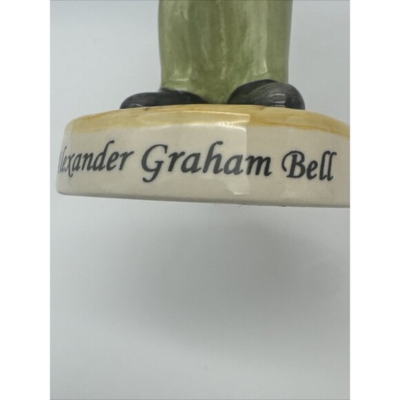 Royal Daulton Bunnykins Inventor Alexander Graham Bell Telephone Limited Edition - Picture 5 of 10